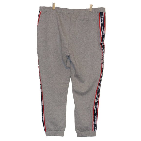 Reebok Women's Snap Pants Size XL Grey Heather Jogger Sweatpants - Picture 8 of 9